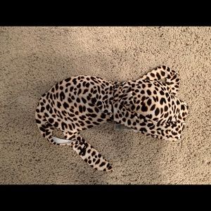 Cheetah bandeau top